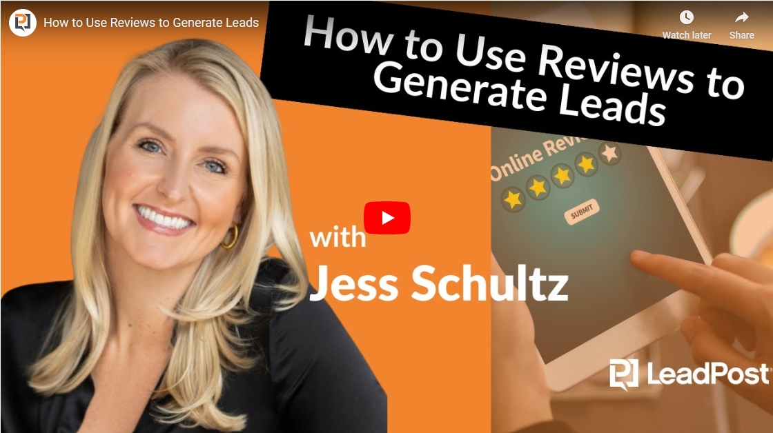 The Hot Pursuit: How to Leverage Customer Reviews to Generate More Leads